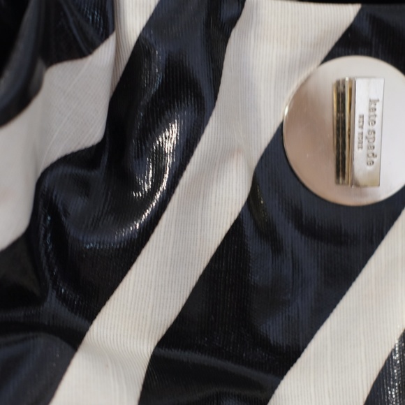 KATE SPADE Stevie Bexley Zebra Stripe Print Paten